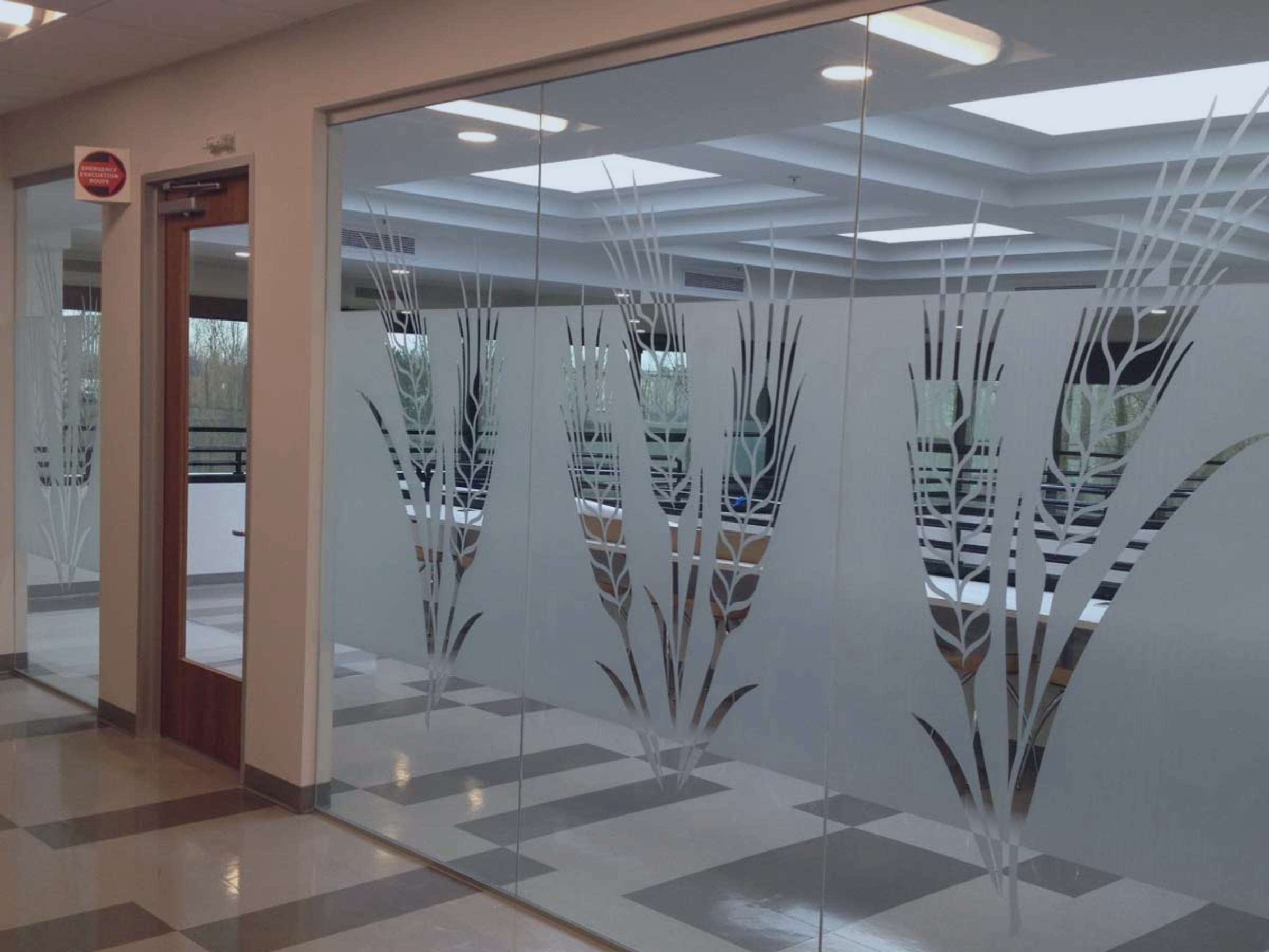 Decorative glass designs in Kashmir Srinagar